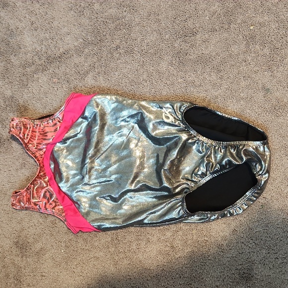 GK Metallic Gymnastics Suit - Picture 1 of 4